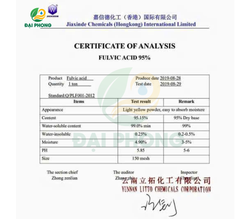 FULVIC 90% – KÍCH RỄ, TĂNG HẤP THU DINH DƯỠNG, CẢI TẠO ĐẤT