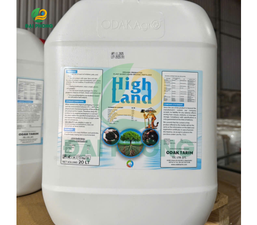 HỮU CƠ FULVIC 65+ HIGH LAND – THỔ NHĨ KỲ