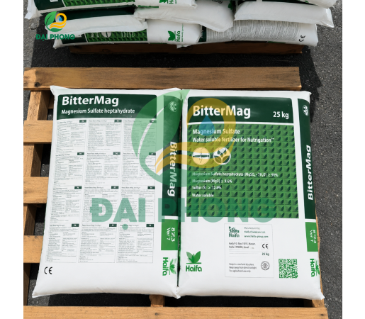 PHÂN BÓN BITTERMAG MAGNESIUM SULPHATE MgSO₄ 0-0-0+16MgO+32SO₃ - HAIFA - ISRAEL