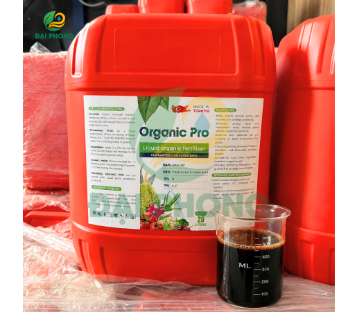 PHÂN BÓN HỮU CƠ DẠNG LỎNG - OGANIC PRO - THỔ NHĨ KỲ